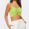 Textured Drawstring Shorts