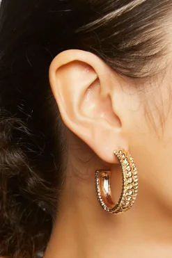 Textured Hoop Earrings