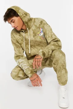 Tie-Dye Graphic Hoodie