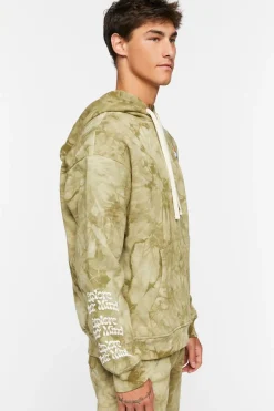 Tie-Dye Graphic Hoodie