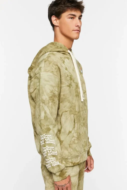 Tie-Dye Graphic Hoodie