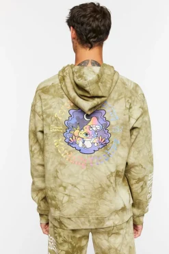 Tie-Dye Graphic Hoodie