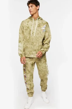 Tie-Dye Graphic Hoodie