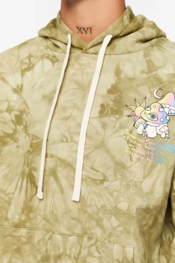 Tie-Dye Graphic Hoodie