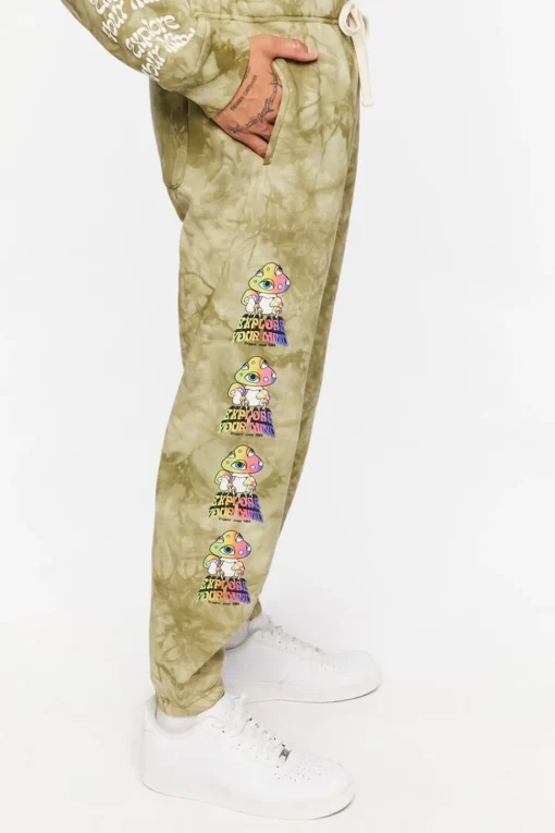 Tie-Dye Graphic Joggers