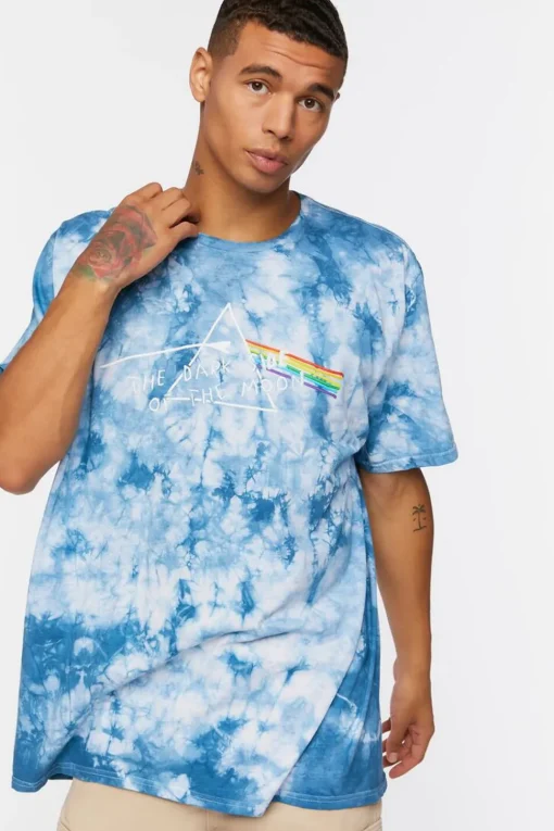 Tie-Dye Pink Floyd Graphic Tee