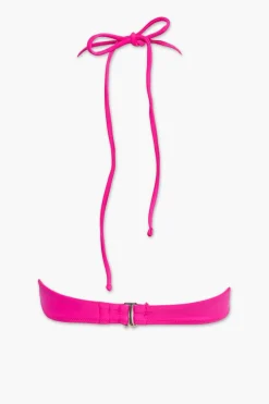 Tie-Neck Halter Bikini Top