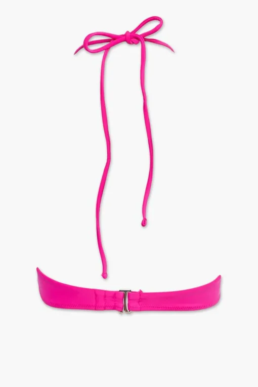 Tie-Neck Halter Bikini Top