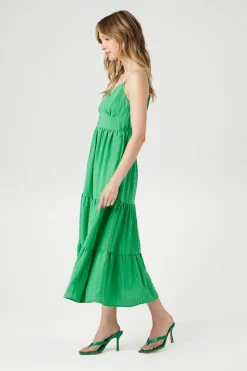 Tiered Cami Midi Dress