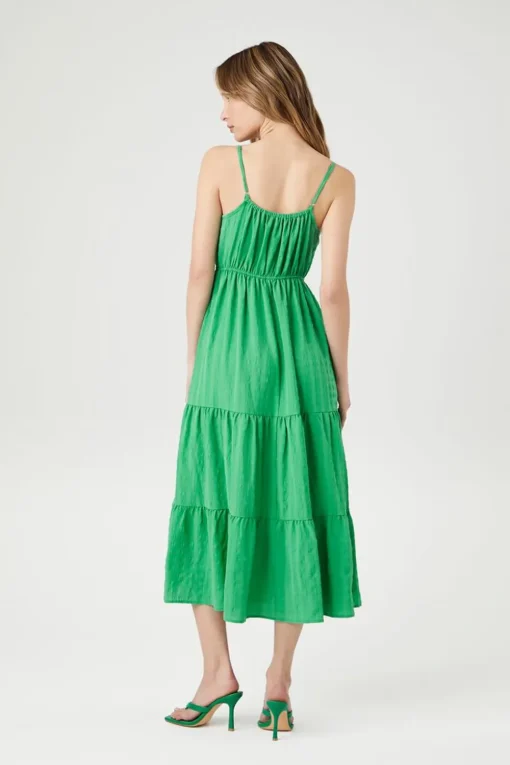 Tiered Cami Midi Dress