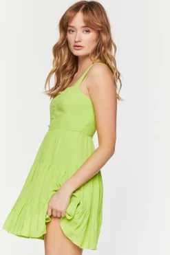 Tiered Fit & Flare Mini Dress