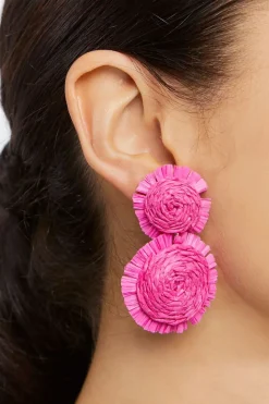 Tiered Floral Drop Earrings