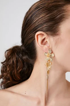 Tiered Flower Duster Earrings