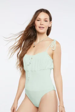 Tie-Strap Cami Bodysuit