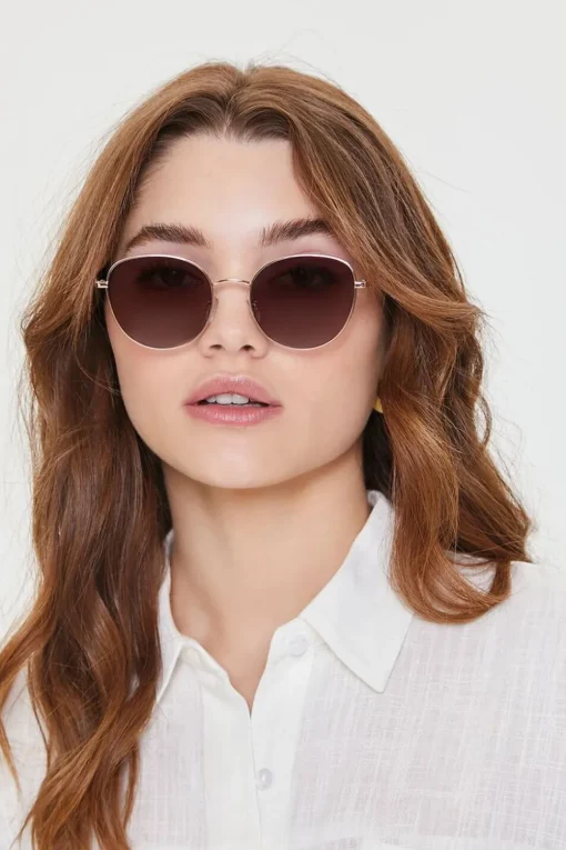 Tinted Round Sunglasses