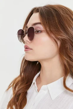 Tinted Round Sunglasses