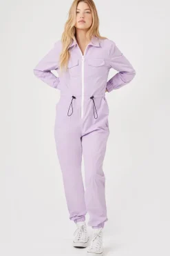 Toggle Drawstring Jumpsuit
