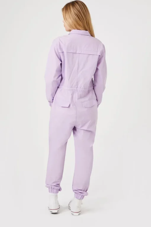 Toggle Drawstring Jumpsuit