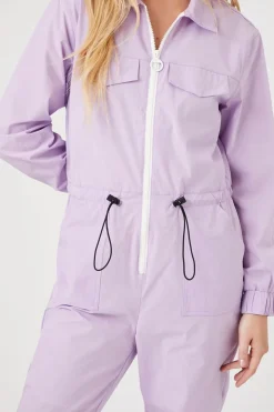 Toggle Drawstring Jumpsuit