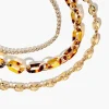 Tortoiseshell Chain Bracelet Set