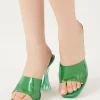 Transparent Vinyl Stiletto Heels