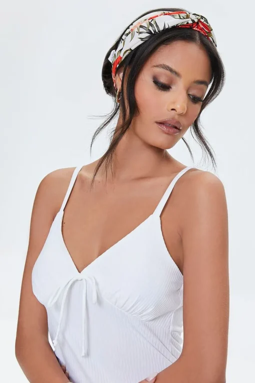 Tropical Floral Twisted Headwrap