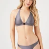 T-Strap Bikini Top & Bottoms Set