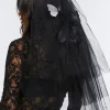 Tulle Butterfly Veil