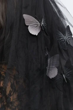 Tulle Butterfly Veil