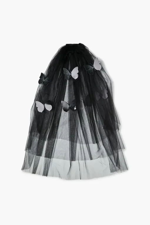 Tulle Butterfly Veil