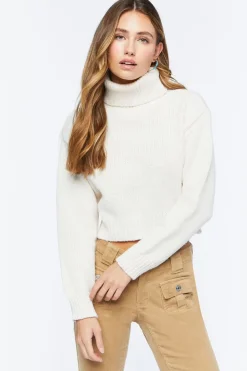 Turtleneck Marled Sweater