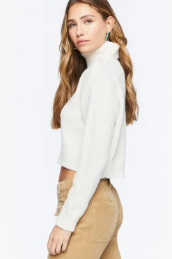 Turtleneck Marled Sweater
