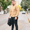 Turtleneck Raglan Sweater