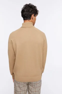 Turtleneck Raglan Sweater