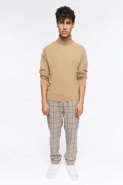 Turtleneck Raglan Sweater