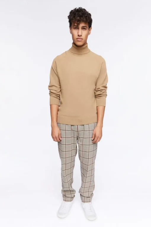Turtleneck Raglan Sweater