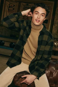Turtleneck Raglan Sweater