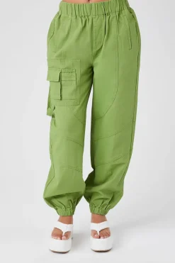 Twill Cargo Joggers