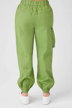 Twill Cargo Joggers