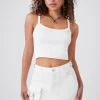 Twill Cargo Mini Skirt