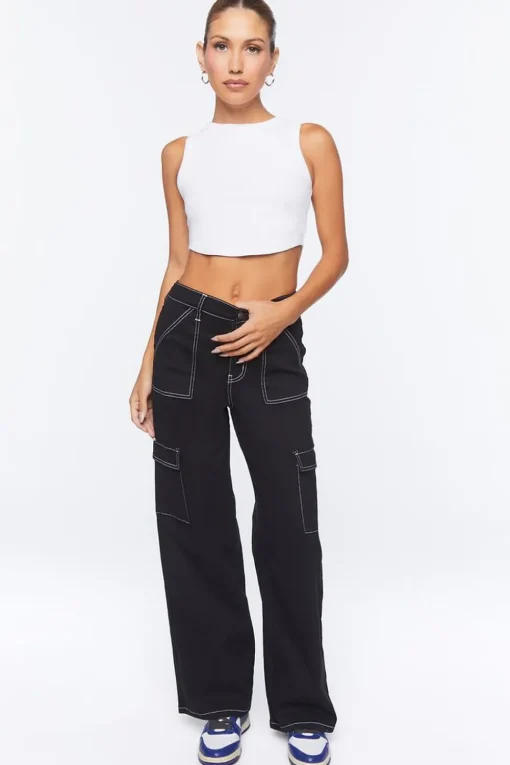 Twill Cargo Pants
