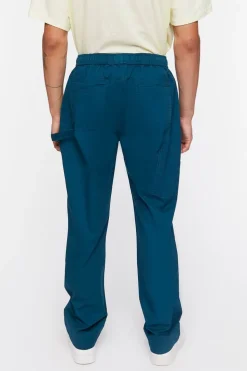 Twill Drawstring Pants