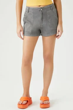 Twill Pull-On Shorts