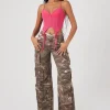 Twill Tie-Dye Cargo Pants