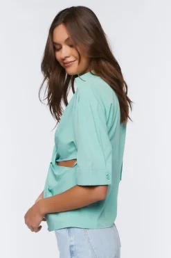 Twisted Cutout Top