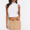 Twisted Mini Skirt