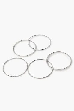 Upcycled Bangle Bracelet Set