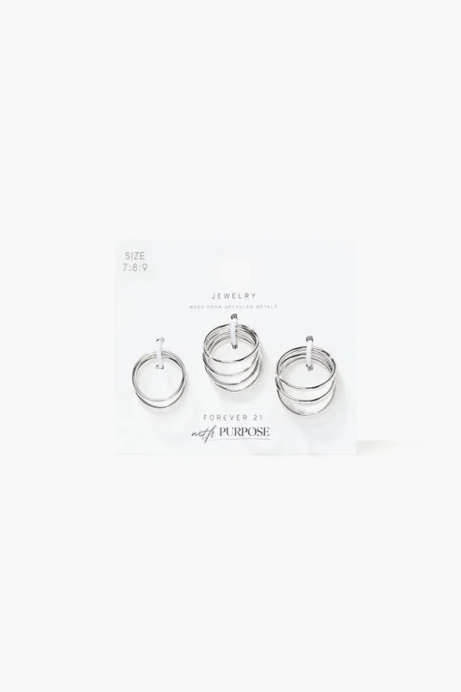 Upcycled Ring Set