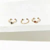 Upcycled Yin Yang Toe Ring Set