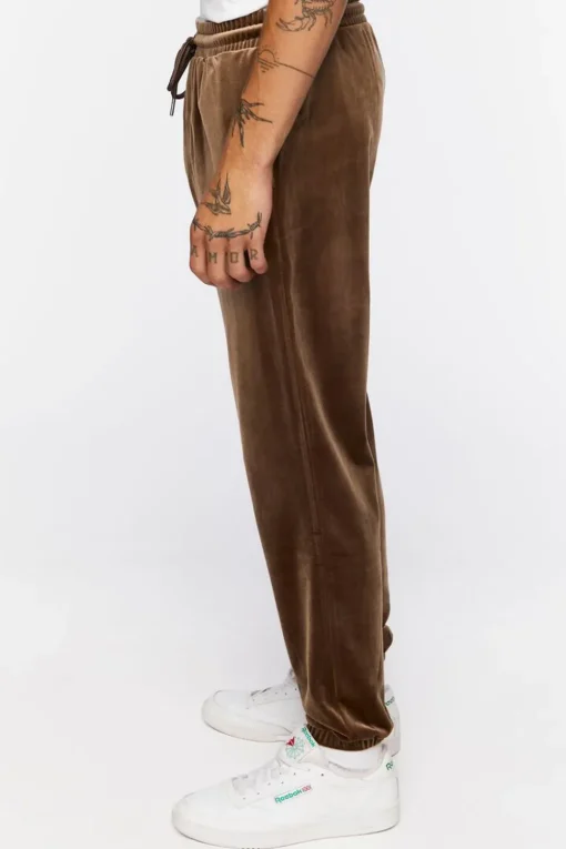 Velour Drawstring Joggers